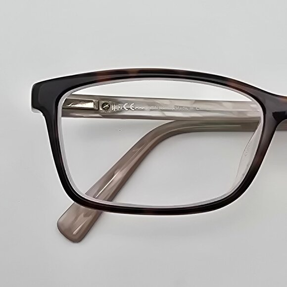 Furla Scilla VU4840J Col. 07TB Tortoise Pink Bow Eyeglasses Frame w/ Case 53mm